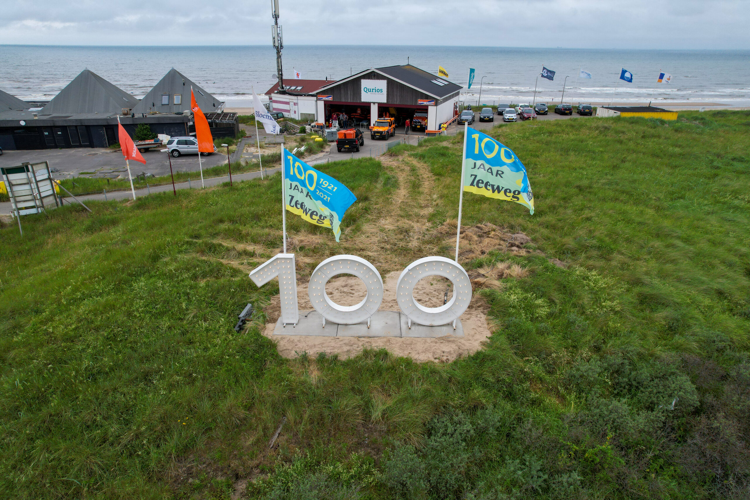 100 jaar  Zeeweg  viering