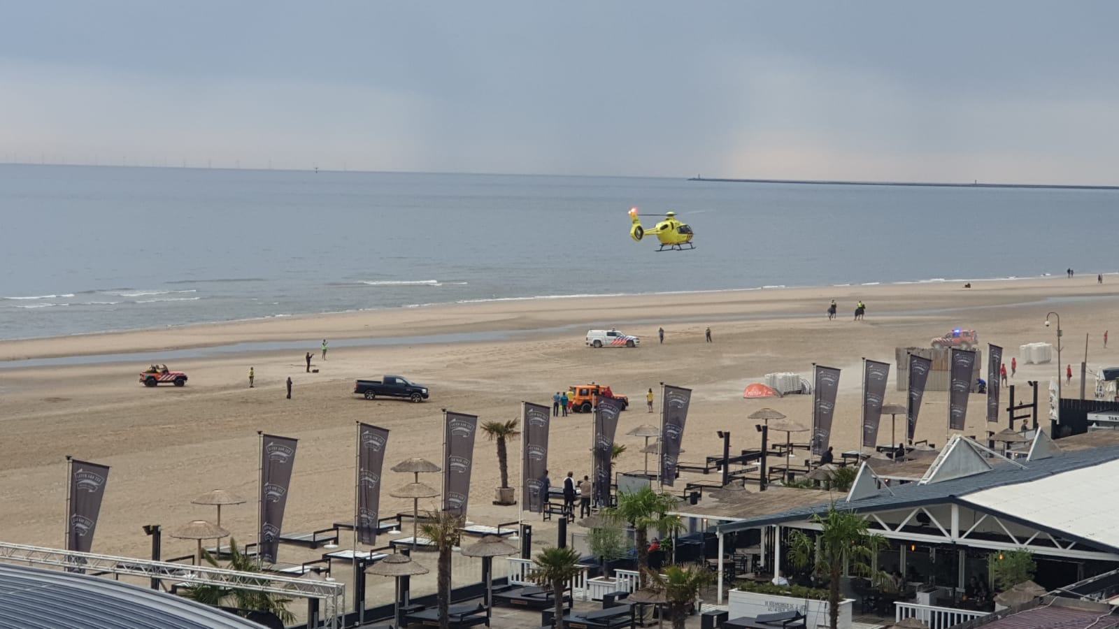 Reanimatie bij strandfeest