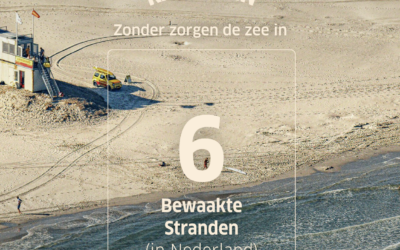 Zonder zorgen de zee in